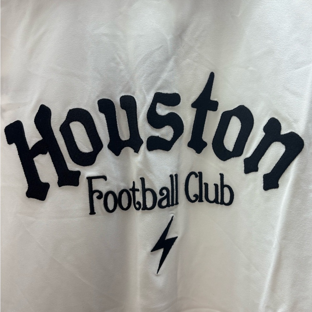 Houston Retro Bowling Shirt The Wild Collective XL Button Front Camp Collar
